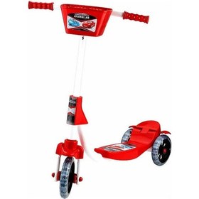 Resim Beren Oyuncak Street Styles Arabalar Sepetli 3 Tekerlekli Scooter 