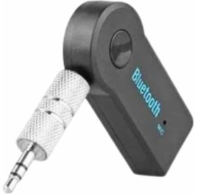 Resim Tüm Cihazlara Uyumlu Bluetooth Aux Araç Kiti Siyah 