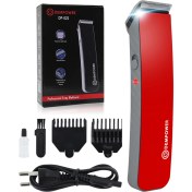 Resim Dp-02 3 Başlıklı Saç-Sakal Tıraş Makinesi Kırmızı Dempower 
