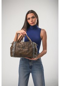 Resim Ççs 18068 Kadın Omuz Çantası Kahve 