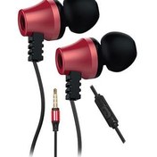 Resim Snopy Sn-J02 Thunderbird Mobil Telefon Uyumlu Taşıma Çantalı Kulak İçi Siyah/Kırmızı Mikrofonlu Kulaklık 