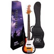 Resim SX SJB62 /5/3TS 5 Telli Bas Gitar (3 Tone Sunburst) 