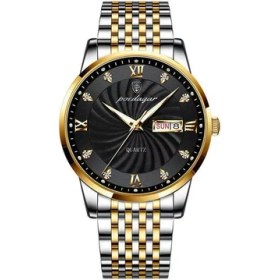 Resim Hanyang 827 Gd Bk S Poedagar 2022 Moda Izle Erkekler Paslanmaz Çelik Üst Marka Lüks Su Geçirmez Aydınlık Kol Saati Erkek Saatler Spor Kuvars Tarihi (Yurt Dışından) 