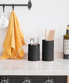 Resim The Mia Prizma Kaşıklık Siyah 13x11 Cm 