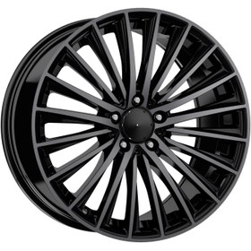 Resim R1 Wheels 20 inç 5*112 ET45 Siyah Jant Takımı (J-1433) 