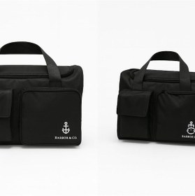 Resim Çok Bölmeli Suya Dayanıklı Spor Ve Seyahat Çantası Ayakkabı Bölmeli, Hafif & Dayanıklı Siyah 