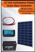 Resim Aydınlatma Tall Solar Paket 12 Volt-180wp 