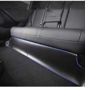 Resim Wondernest Tesla Model Y İçin 2'li Araç Arka Koltuk Alt Koruma Paneli Takımı 