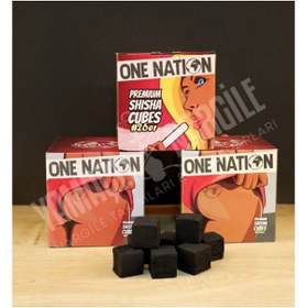 Resim One Nation One Natıon Nargile Kömürü 