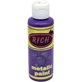 Resim Rich Akrilik Boya Metalik 120 CC Mor 0750 