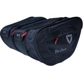 Resim Motospartan YAN ÇANTA TAKIMI İMPERTEX KÜÇÜK KÖRÜKLÜ KY01 DC 