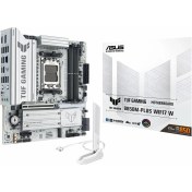 Resim Asus Tuf Gaming B850m-plus Wifi7 W Ddr5 8000mhz Oc M.2 Hdmı/dp/usb-c Pcıe 5.0 Am5 Matx Anakart 
