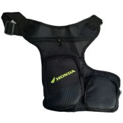 Resim Neon Sarı 2 Cepli Reflektörlü Motosiklet Bacak Çantası Çoklu 