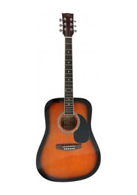 Resim Almira F650n-sb Akustik Gitar - Sunburst Başlangıç - Dreadnought Kasa Geleneksel Sunburst Kaplama, Ergonomik Sap Profili, Akustik Gövde Rezonansı Ölçüler: 41 İnç Standart Dreadnought 