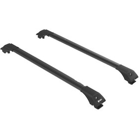 Resim Turtle Infiniti Uyumlu Fx S50 Suv Tourmaline V1 Ara Atkı Siyah Set 2'li 