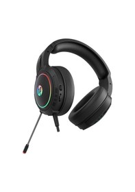 Resim Hp Dhe-8006 Kablolu Mikrofonlu Usb 7.1 Rbg Siyah Oyuncu Kulaklığı 