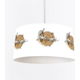 Resim Setay Pallet Genç Odası Takımı Uyumlu Dijital Baskılı Sarkıt Avize 