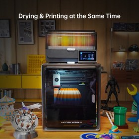 Resim Anycubic Kobra S1 Combo FDM 3D Yazıcı 
