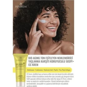 Resim Bio Aging Ton Eşitleyen Nemlendiricili Yaşlanma Karşıtı Yüksek Koruyuculu 50+ Spf cc Krem 50 ml 