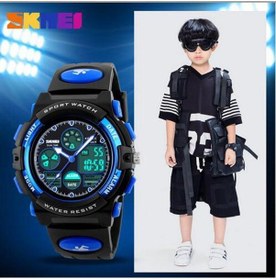 Resim Sarı Skmei Moda Rahat Kuvars Dijital Spor Saat Su Geçirmez Çok Fonksiyonlu Çocuk Erkek Kız Öğrencileri Kol Saatleri 1163 