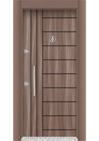 Resim MONO ÇELİK KAPI MN-1806 SAĞ Daire Giriş Kapısı, Çelik Kapı 