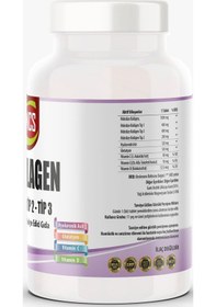 Resim Ncs Collagen (Kollajen) 1000 MG Tip 1 - 2 - 3 Glutatyon Vitamin C 