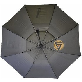 Resim Marlux Çift Katlı Fiber Vale Şemsiye Siyah 