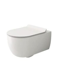 Resim Bocchi 1416-002-0128 V-Tondo Rımless Klozet ve Kapak M Beyaz 