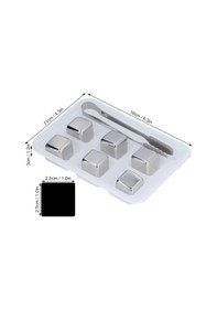 Resim Kenpazar 6'lı Çelik Metal Kaplama Soğutma Buz Küpü 