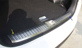 Resim Kia Sportage 2016-2019 Bagaj Eşik Koruması Krom 