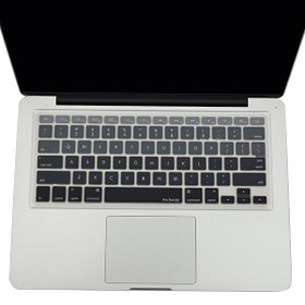 Resim Siyah Gri Macbook Air Pro Klavye Kılıfı Laptop Us(abd) İngilizce A1466 A1502 A1398 Ile Uyumlu Ombre 