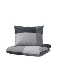 Resim Tek Kişilik Nevresim Seti, Siyah, 150x200/50x60 Cm Siyah 