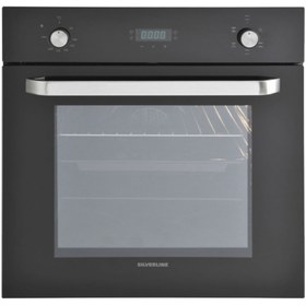Resim Silverline Ankastre SİLVERLİNE BO6024B02 ANKASTRE FIRIN SİYAH 