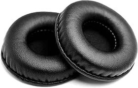 Resim BTPOUY Yedek Kulak Pedleri PU Deri Kulak Yastıkları Yedek KOSS Porta Pro PP Kulaklık Kulak Pedleri 50mm Siyah 
