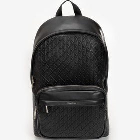 Resim Calvin Klein Kabartma Logolu Ayarlanabilir Omuz Askılı Sırt Çantası LV04D3202GUB1 Erkek SIRT ÇANTASI 