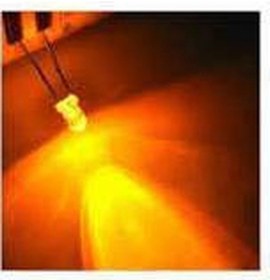 Resim 3Mm Şeffaf Sarı Led 1 Adet ı 