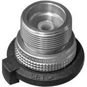 Resim Ranyeek Kamp Ocağı Propane Gaz Adaptörü - Kartuş Gaz Bağlantısı İçin Alüminyum Ve Çinko Alaşımlı Gümüş 