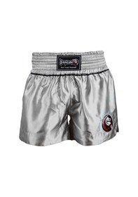 Resim Dragondo Mt3033 Muaythai Şortu Gri Kick Boks Şortu Gri 