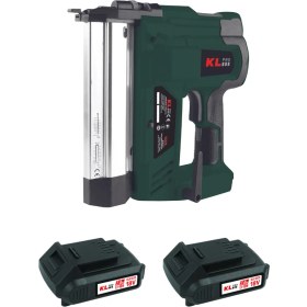 Resim KL Pro KLZC18-20 18V/2.0 Ah Çift Akülü Şarjlı Çivi / Zımba Tabancası 