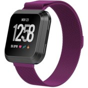 Resim Sones Fitbit Versa 2 / Fitbit Versa / Fitbit Versa Lite Milanese Watch Band İçin, Büyük Boy: 2,3x25,8cm 