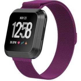 Resim Sones Fitbit Versa 2 / Fitbit Versa / Fitbit Versa Lite Milanese Watch Band İçin, Büyük Boy: 2,3x25,8cm 