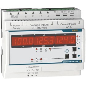 Resim Kael Energy-11-Dın-100A - Enerji Ve Güç Ölçer 