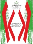 Resim Gogo Far Üstü Film Kırmızı Honda Pcx 2025 