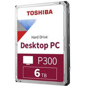 Resim Toshiba 6TB P300 5400Rpm 128MB Sata3 HDWD260UZSVA 