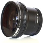Resim Raypro 52 MM 0.25x HD Fisheye + 12.5 Dioptri Makro Lens 