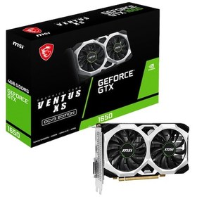 Resim Msı NVIDIA GTX 1650 D6 Ventus XS OCV3 4 GB 128 Bit Ekran Kartı 