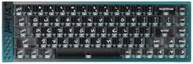 Resim IQUNIX Meet68 Ultra Aurora Green%65 Omega Manyetik Switch 8K Hz HE RGB İngilizce Mekanik Gaming Klavye 