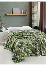Resim Menderes Home Cotton Collection Pike Tek Kişilik Pike Green Living 
