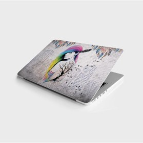 Resim Laptop Sticker Bilgisayar Notebook Pc Kaplama Etiketi Gizemli Kadın Portresi 
