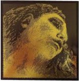 Resim Pirastro 415421 Evah Pirazzi Gold G Sol Tek Keman Teli Altın Kaplama İle Sıcak Baslar, Güçlü Ses Gücü, Soloist Standart 